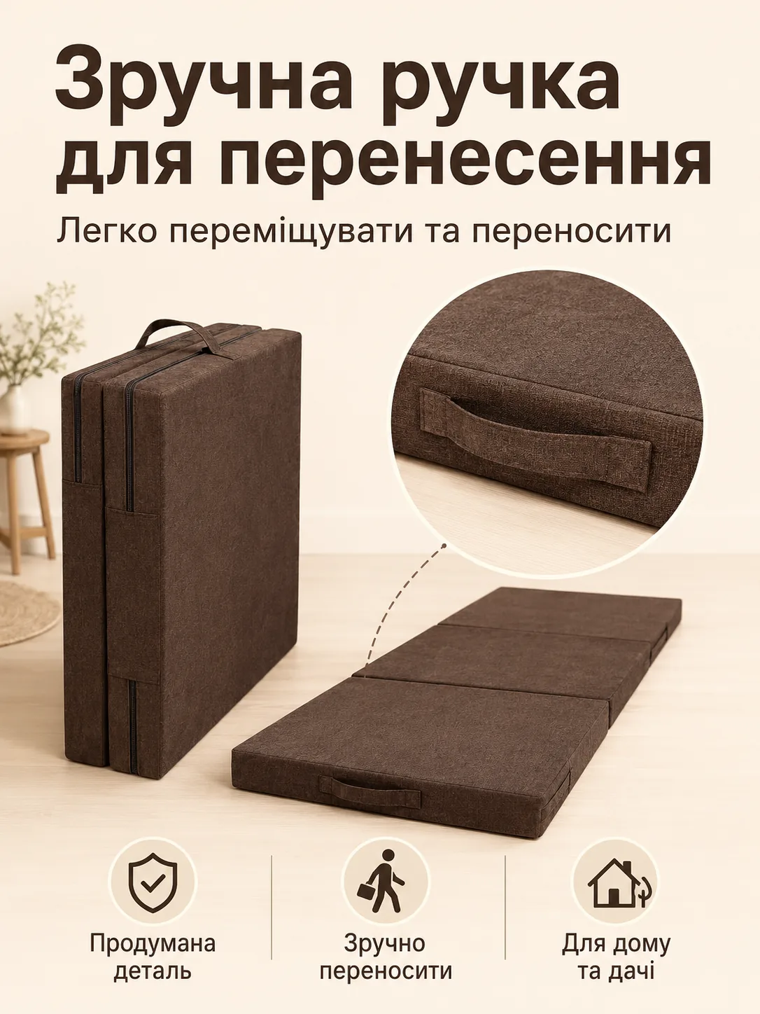 Зручна ручка для перенесення